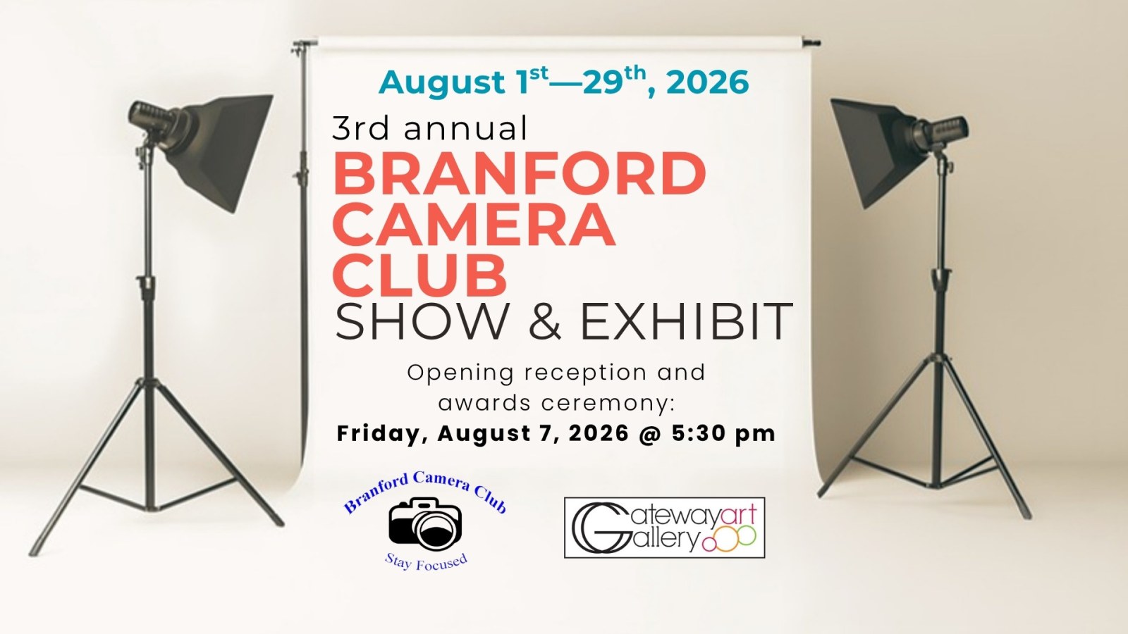 3rd Annual Branford Camera Club Show & Competition