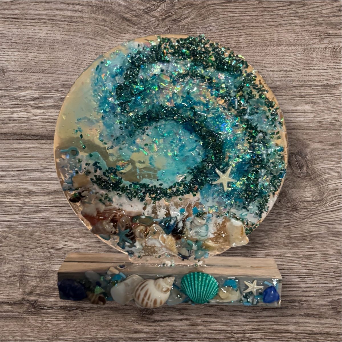 661-28 Ocean Wave w/ stand