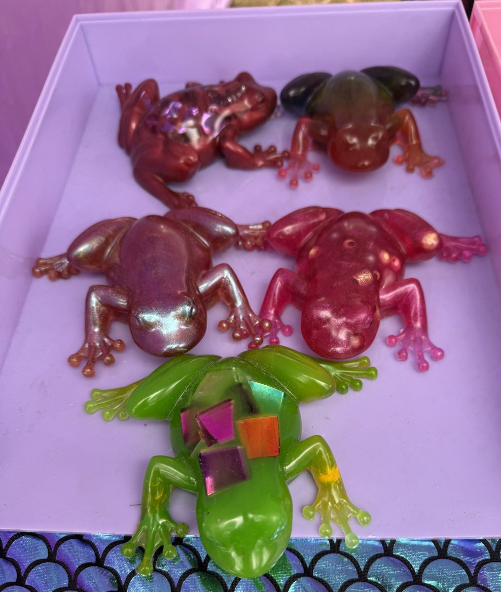 661-50 Festive Frogs